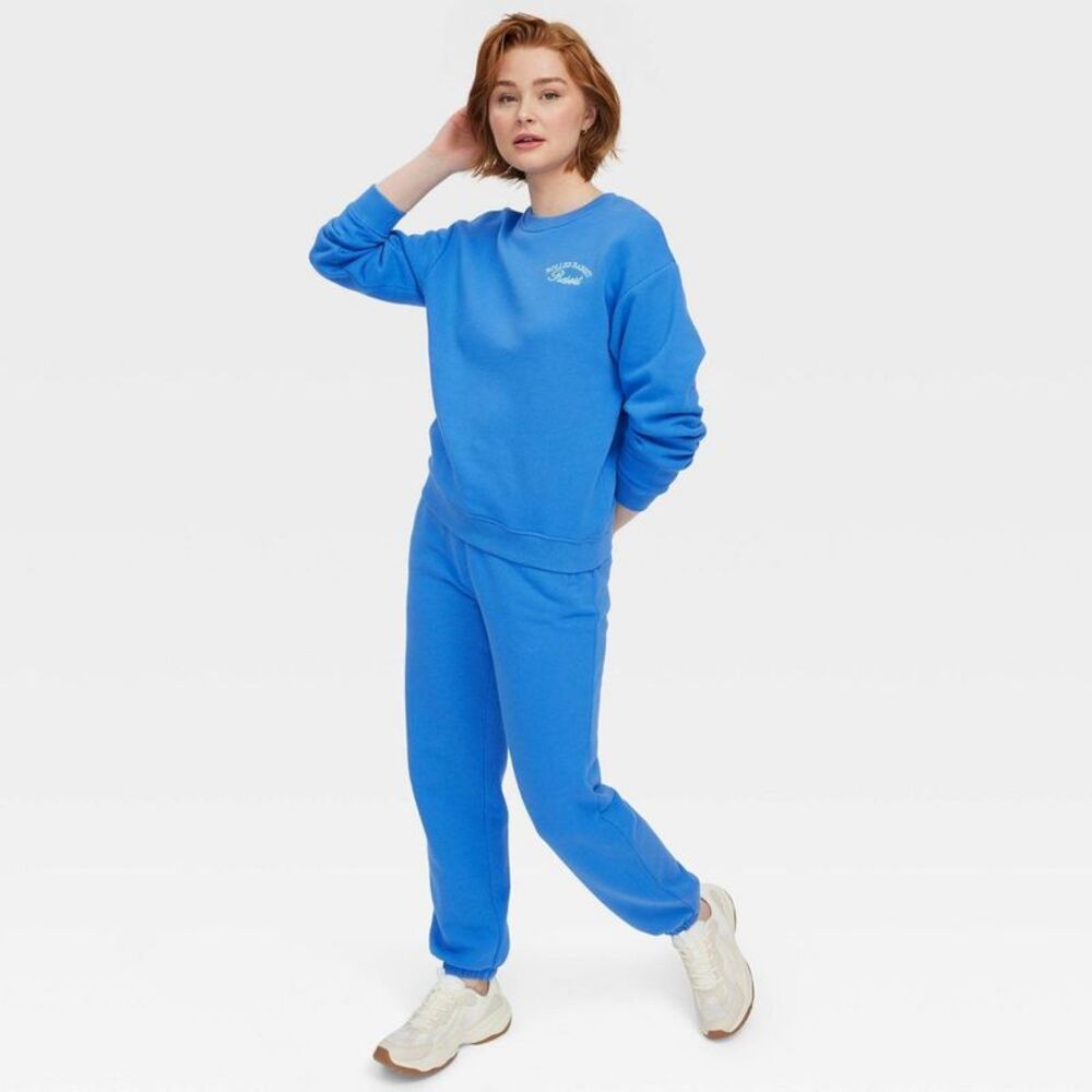Roller Rabbit Blue Crewneck Sweatshirt - Picture 3 of 4